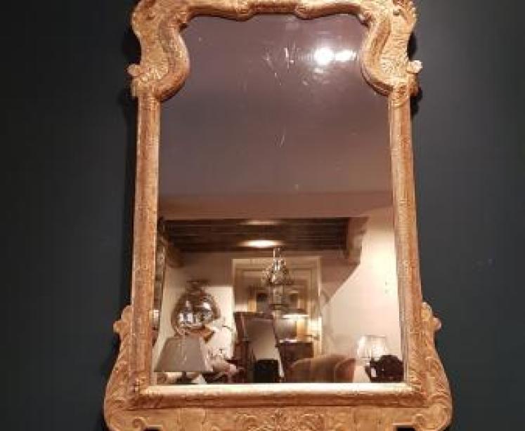 Fine Victorian Timber Gilt Mirror - Image 1