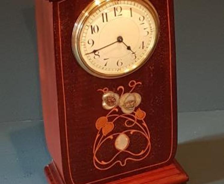 Superb Edwardian Mantel Clock in the Style of Macintosh - Image 6
