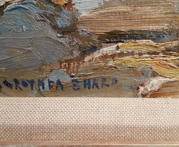 Dorothea Sharp Oil on Board 'Sunshine and Shadows'  - Image 2