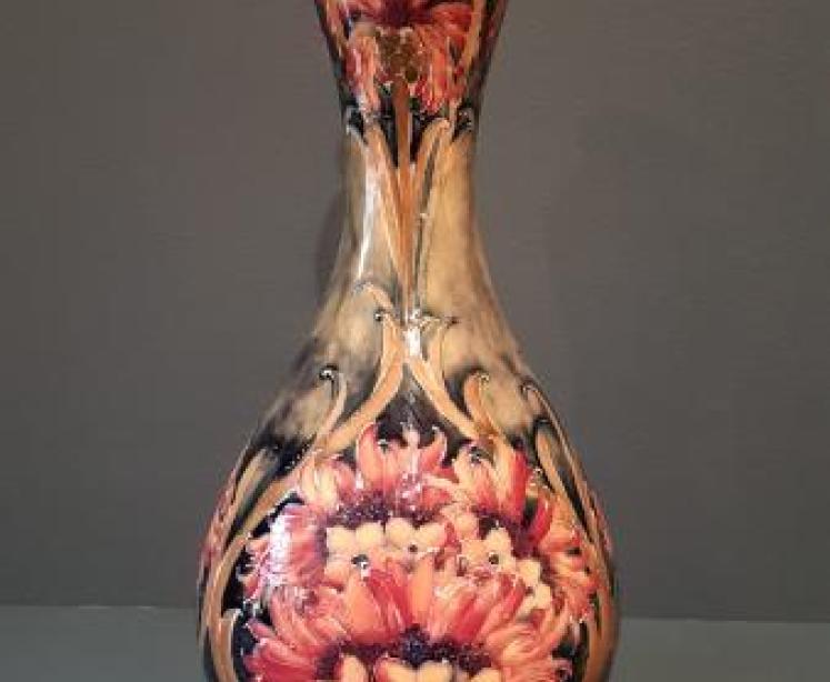 Impressive Moorcroft Cornflower Vase - Image 1
