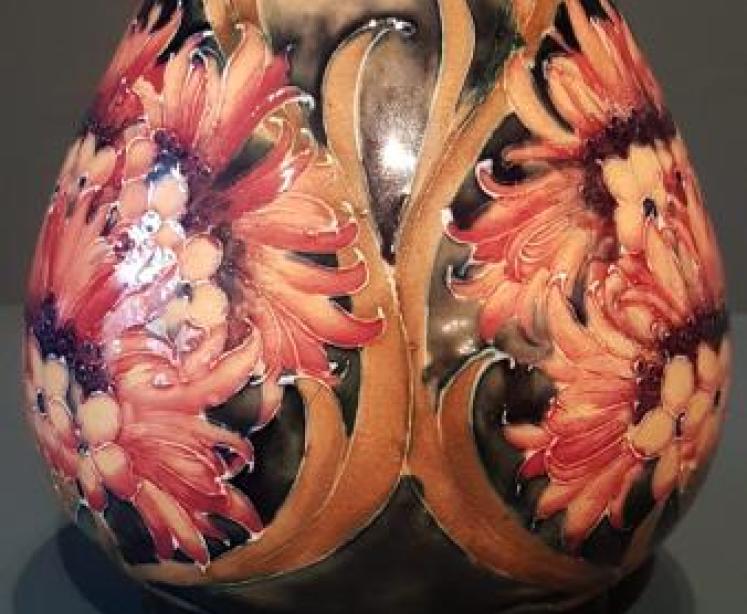 Impressive Moorcroft Cornflower Vase - Image 3