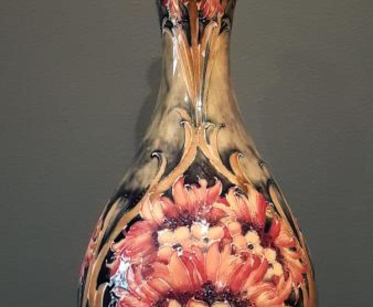 Impressive Moorcroft Cornflower Vase - Image 6
