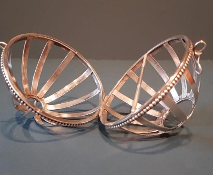 Edwardian Silver String Cage - Image 2