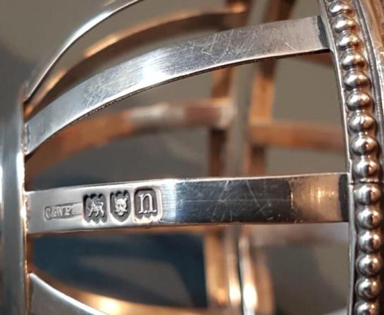 Edwardian Silver String Cage - Image 4