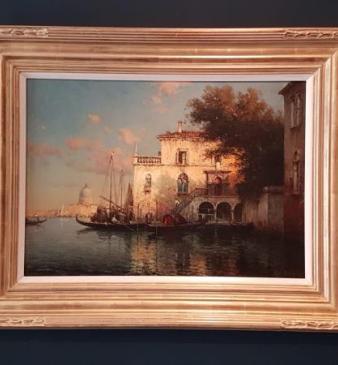 Original Oil on Canvas by Marc Aldine 