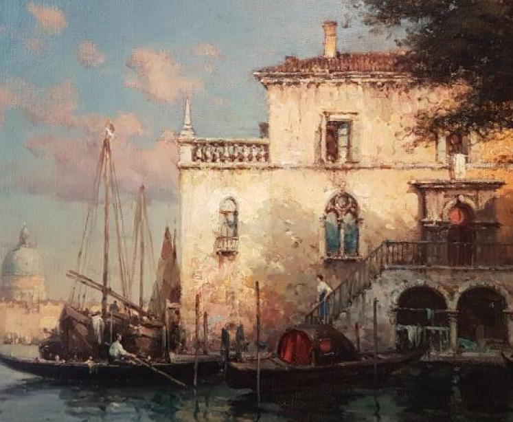 Original Oil on Canvas by Marc Aldine  - Image 2