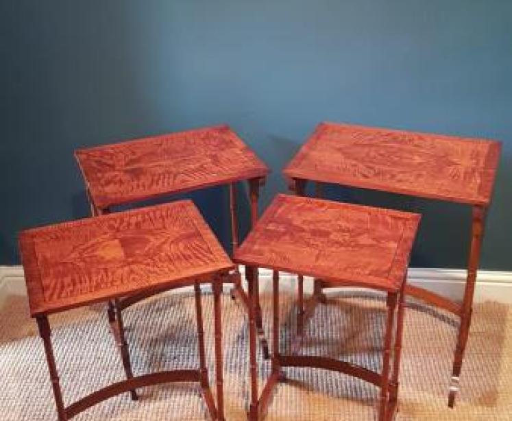 Superb Edwardian Nest of Tables - Image 2
