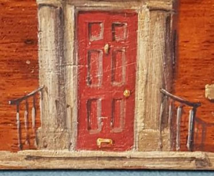 Victorian Country House Oak Spirits Box - Image 4