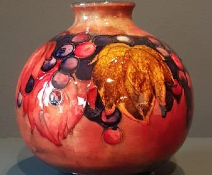 Moorcroft Leaf and Berries Flambé Vase  - Image 1