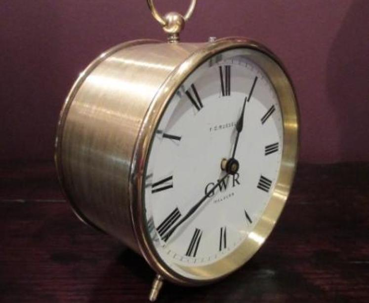 Rare 19th Century GWR Station Master's Clock - Image 1
