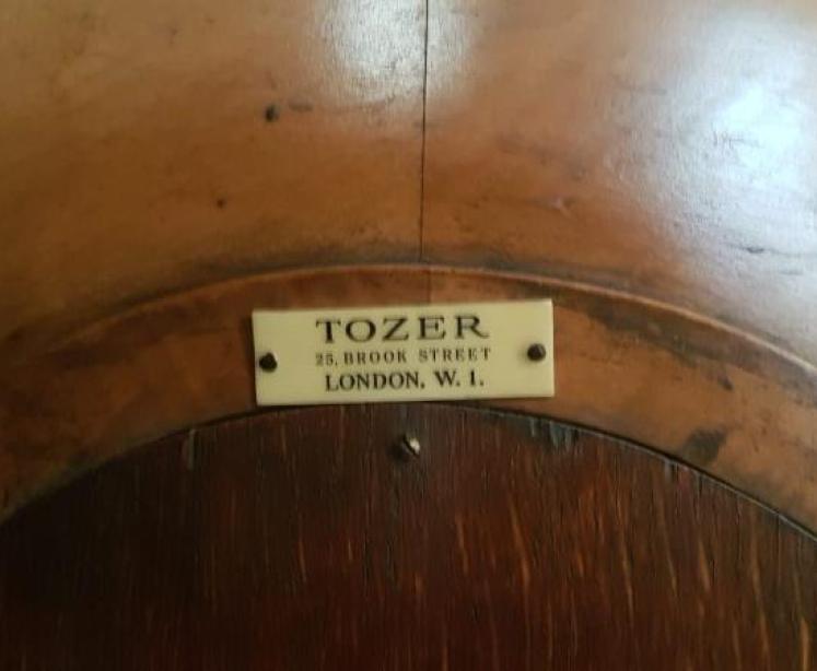 Fine Quality Late Victorian Walnut Cheval Mirror by Tozer - Image 2