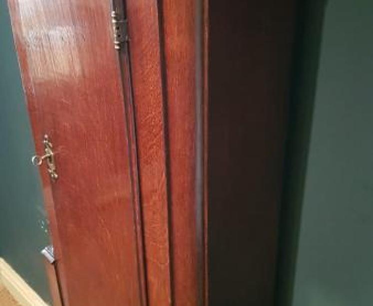 George III Oak Lancaster Longcase Clock - Image 7