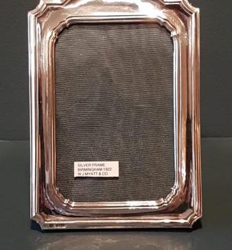 George V Silver Photo Frame