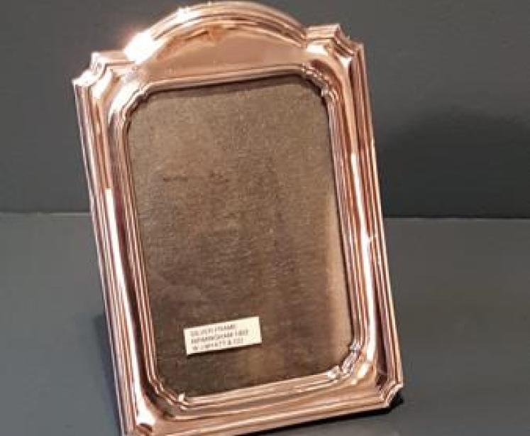 George V Silver Photo Frame - Image 6