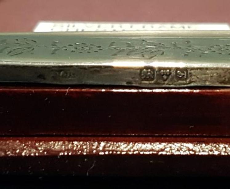 Edwardian Chester Silver Photo Frame - Image 4