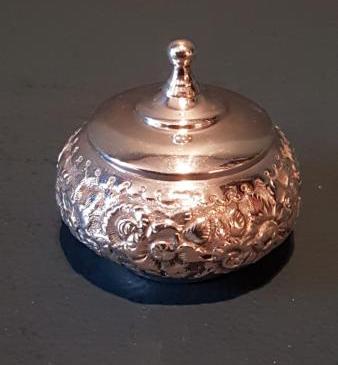 Victorian Silver Ring Pot