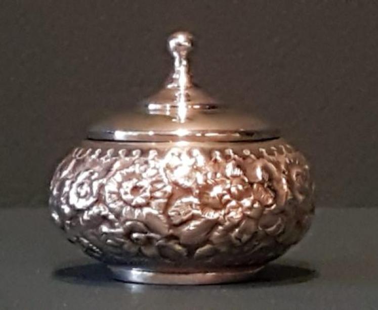 Victorian Silver Ring Pot - Image 4