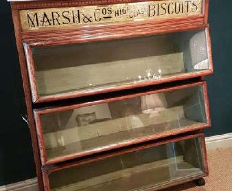 Marsh and Co Belfast Biscuit Cabinet - Image 1