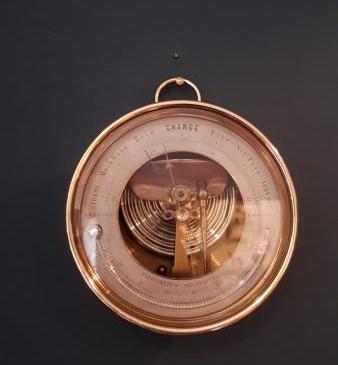 Superb Victorian London Marine Barometer