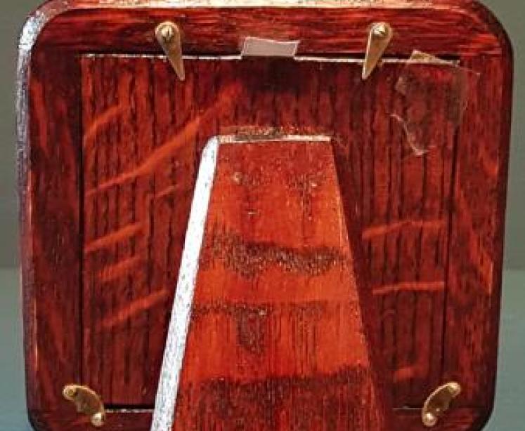 Edwardian Floral Engraved Silver Photo Frame - Image 5