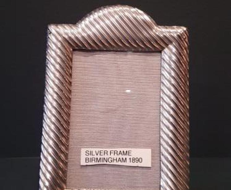 Victorian Silver Photo Frame - Image 1