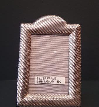 Victorian Silver Photo Frame