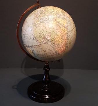 1930's Philips 8" Terrestrial Globe