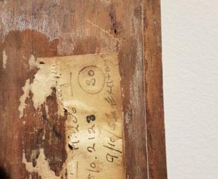 George V Single Fusee English Dial Clock - Image 5