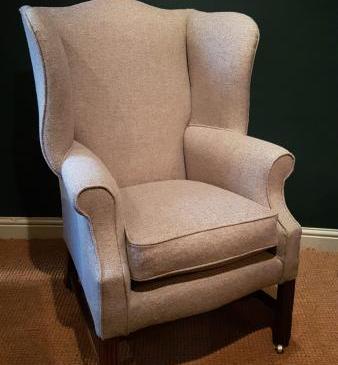 George III Wing Back Arm Chair
