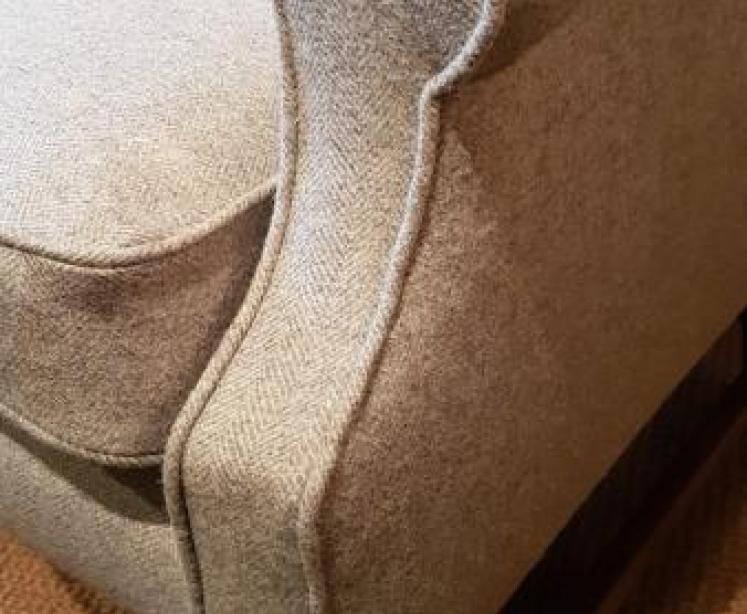 George III Wing Back Arm Chair - Image 6