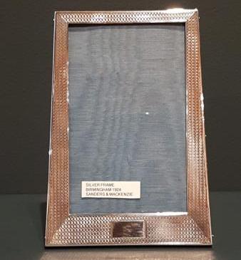 George V Silver Photo Frame