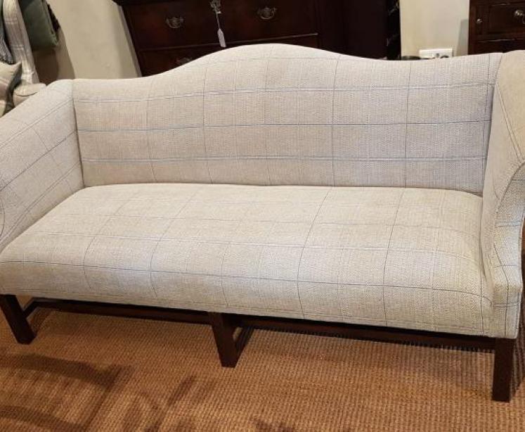 Chippendale Revival Hump Back Sofa - Image 1