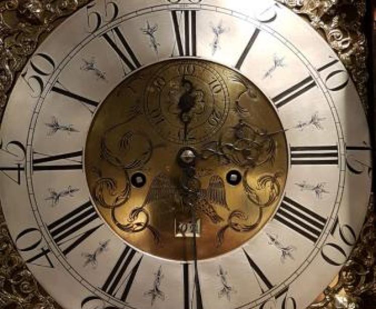 George III Oak 8 Day John Smith Chester Moon Phases Longcase Clock - Image 2