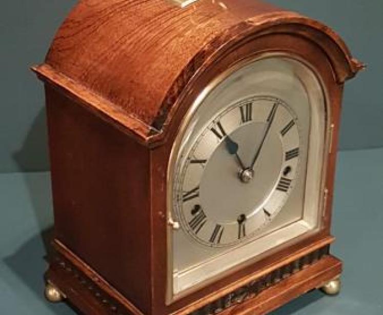 Late Victorian Westminster Chiming Mantel Clock - Image 2