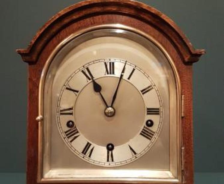 Late Victorian Westminster Chiming Mantel Clock - Image 7