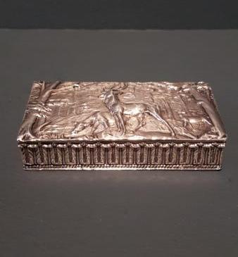Late Victorian Silver Table Box