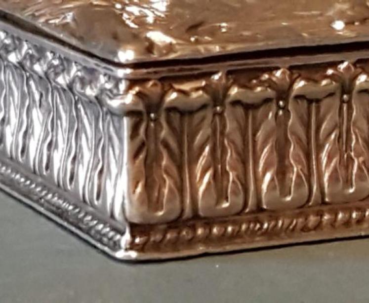 Late Victorian Silver Table Box - Image 2