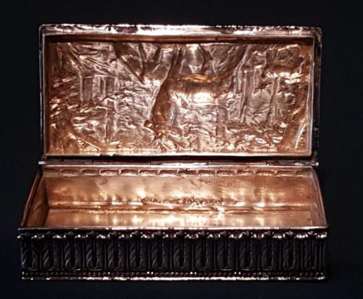 Late Victorian Silver Table Box - Image 4