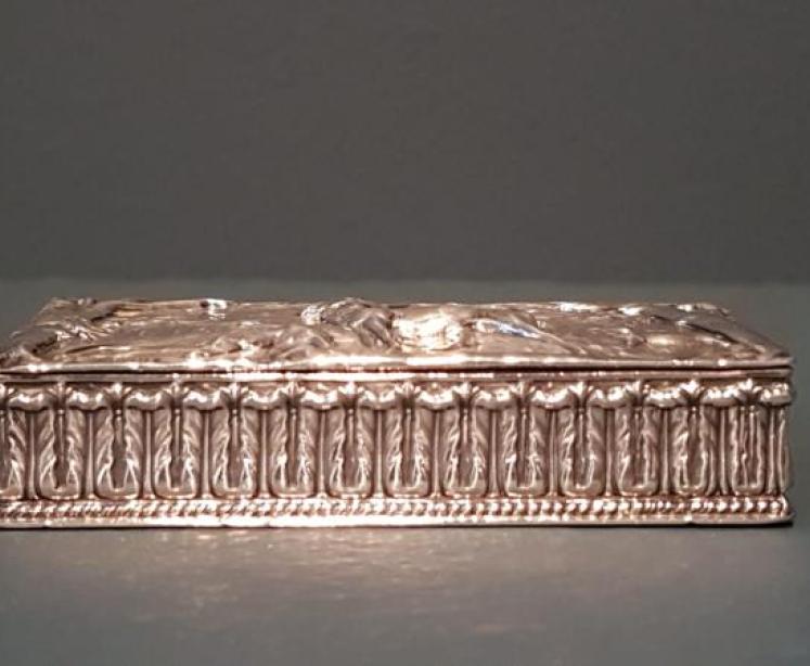 Late Victorian Silver Table Box - Image 6