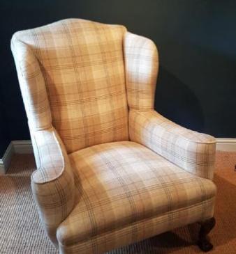 Victorian Wing Back Arm Chair