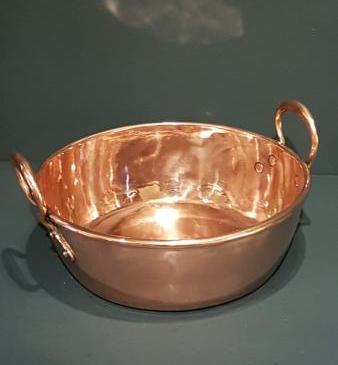 Early Victorian Copper Cream Pan