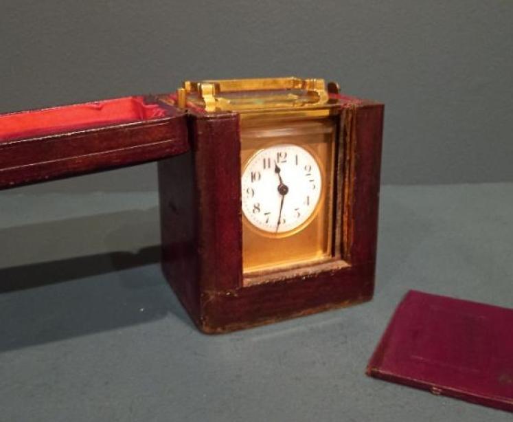 Fine 19th Century French Carriage Clock in Case - Image 7