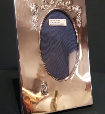 Edwardian Silver Photo Frame