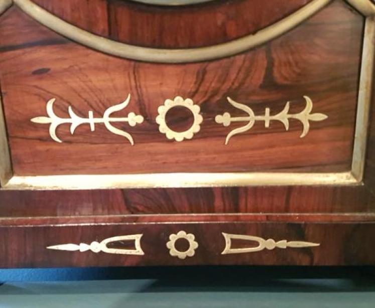 William IV Rosewood Double Fusee Bracket Clock - Image 5