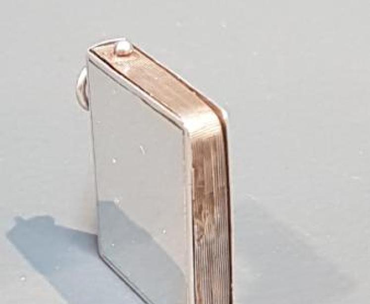 Fine Quality George V Silver Book Stamp Case - Image 3