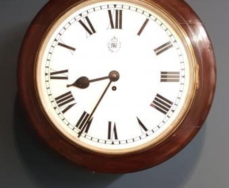1941 RAF Fusee Wall Clock by Elliott - Image 1
