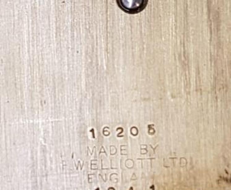 1941 RAF Fusee Wall Clock by Elliott - Image 4