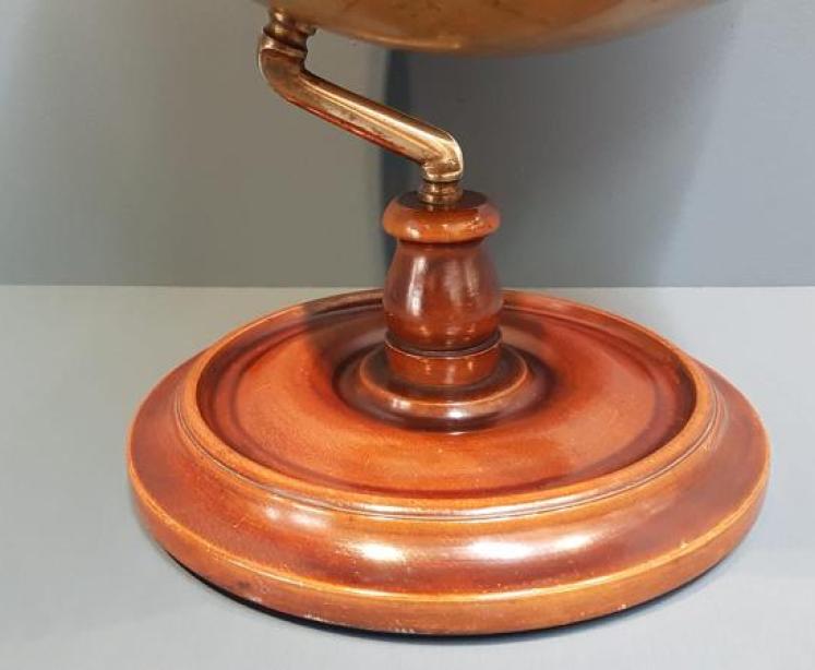 1930's Phillips 14" Plaster Terrestrial Globe - Image 6