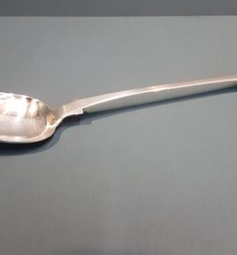 Georgian Exeter Silver Rat Tail Hash Spoon