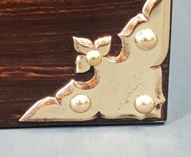 Superb Colomandel Stationary Box With Wedgwood Panel  - Image 7